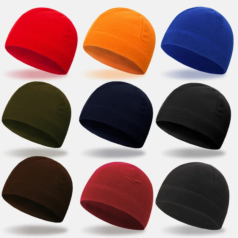 Taktische Fleece-Beanie-Mütze für Herren – Leichte Atmungsaktive Skull Cap zum Laufen, Arbeiten & für den Outdoor-Einsatz