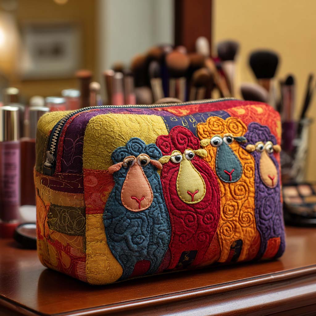 Handgemachte Kosmetiktasche