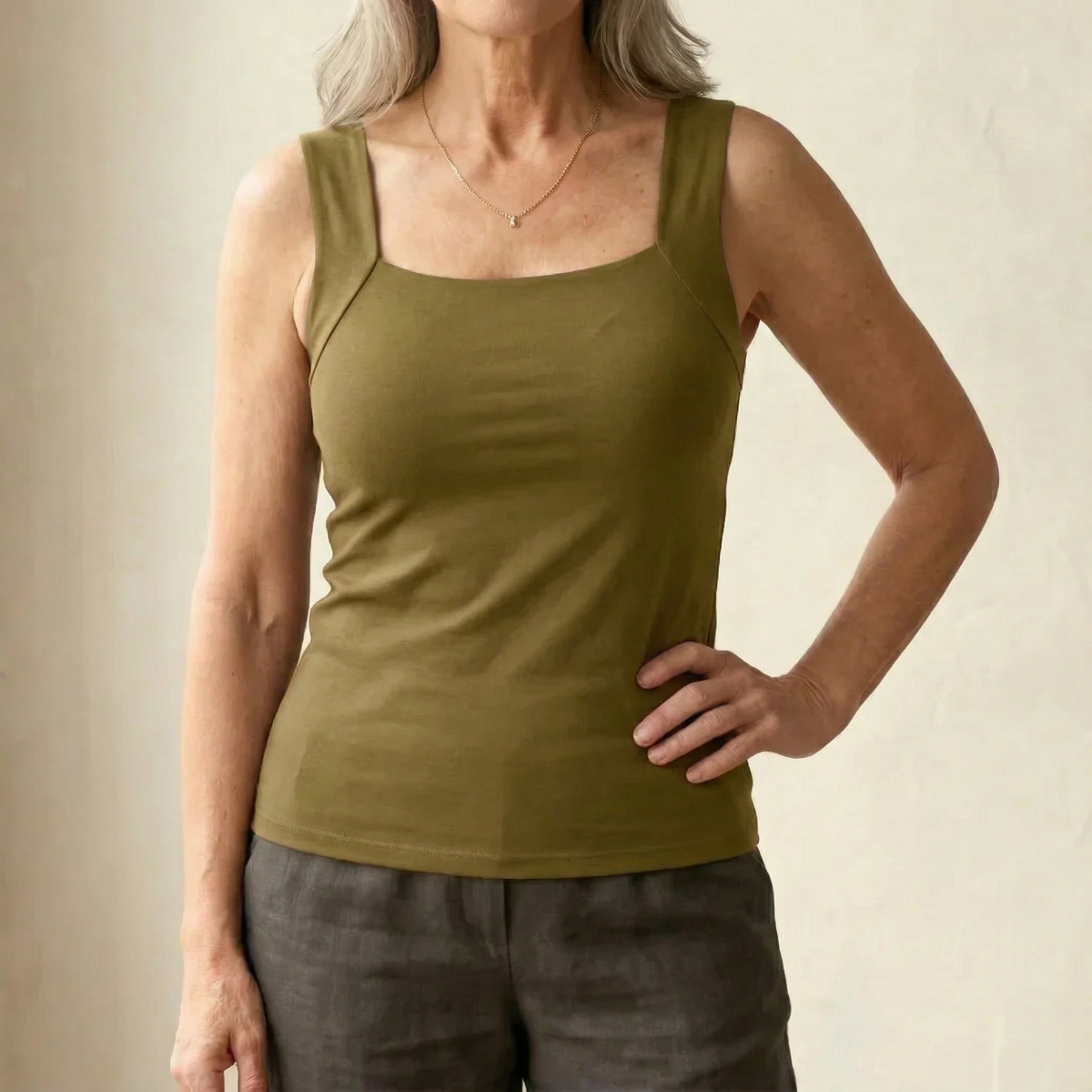 Roxanne BH-Tanktop mit integriertem Komfort