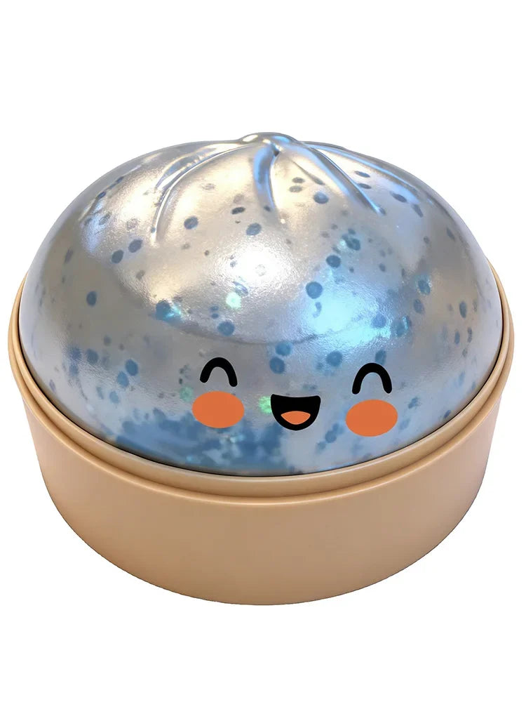 Dumpling Squishy Toy – Slow Rise Stressabbau Squeeze | Dämpfer-Käfig Design | 12 sammelbare Stile