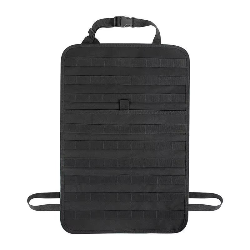 Taktischer Rücksitz-Molle-Organizer mit 5 abnehmbaren Molle-Taschen