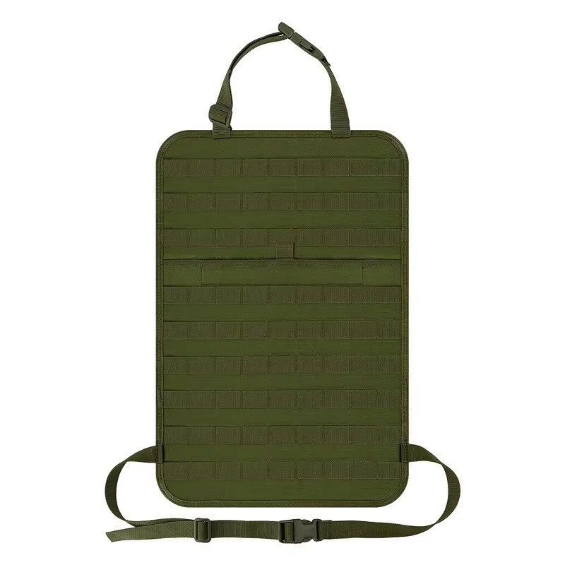 Taktischer Rücksitz-Molle-Organizer mit 5 abnehmbaren Molle-Taschen
