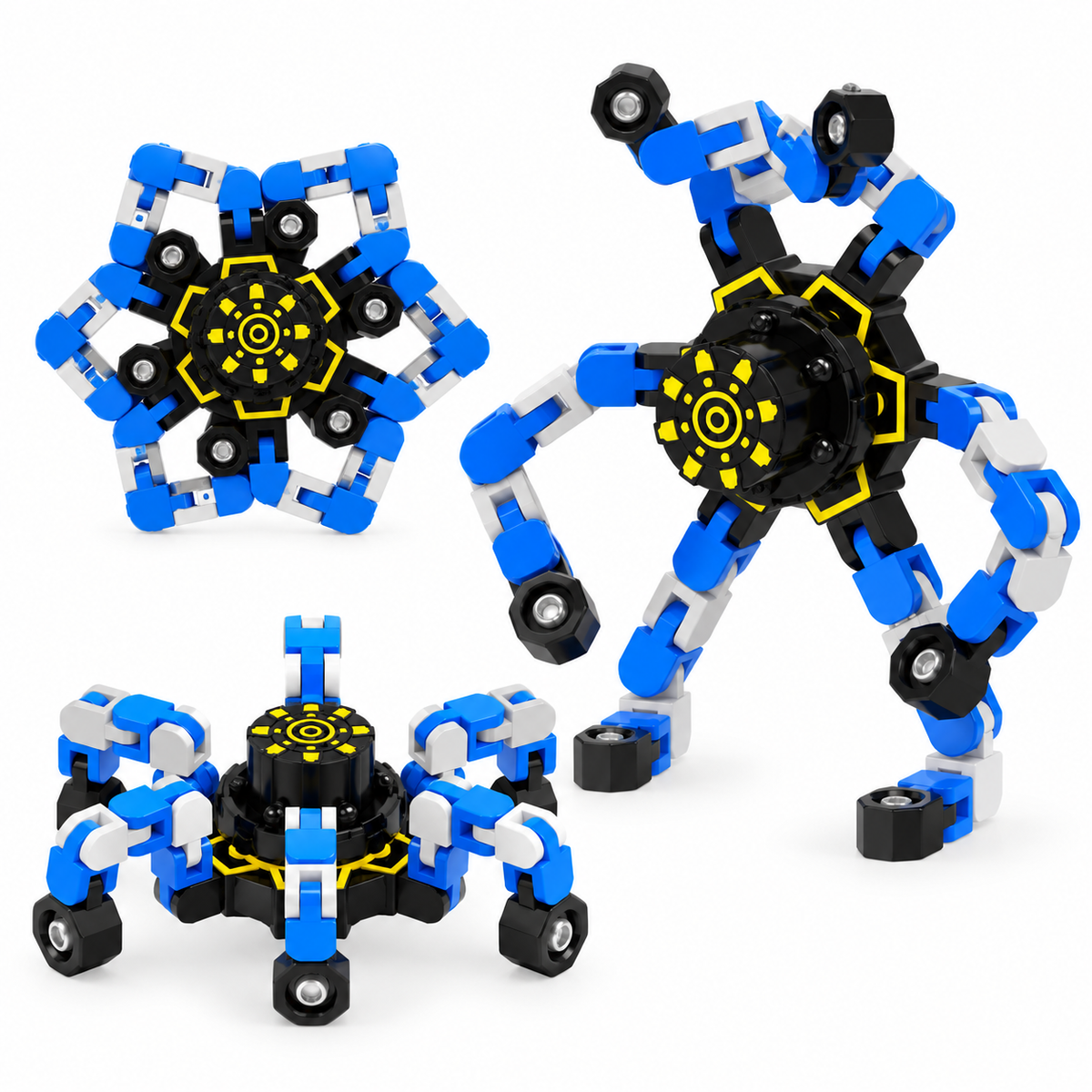 Transformierbarer Roboter Fidget Spinner zur Stresslinderung