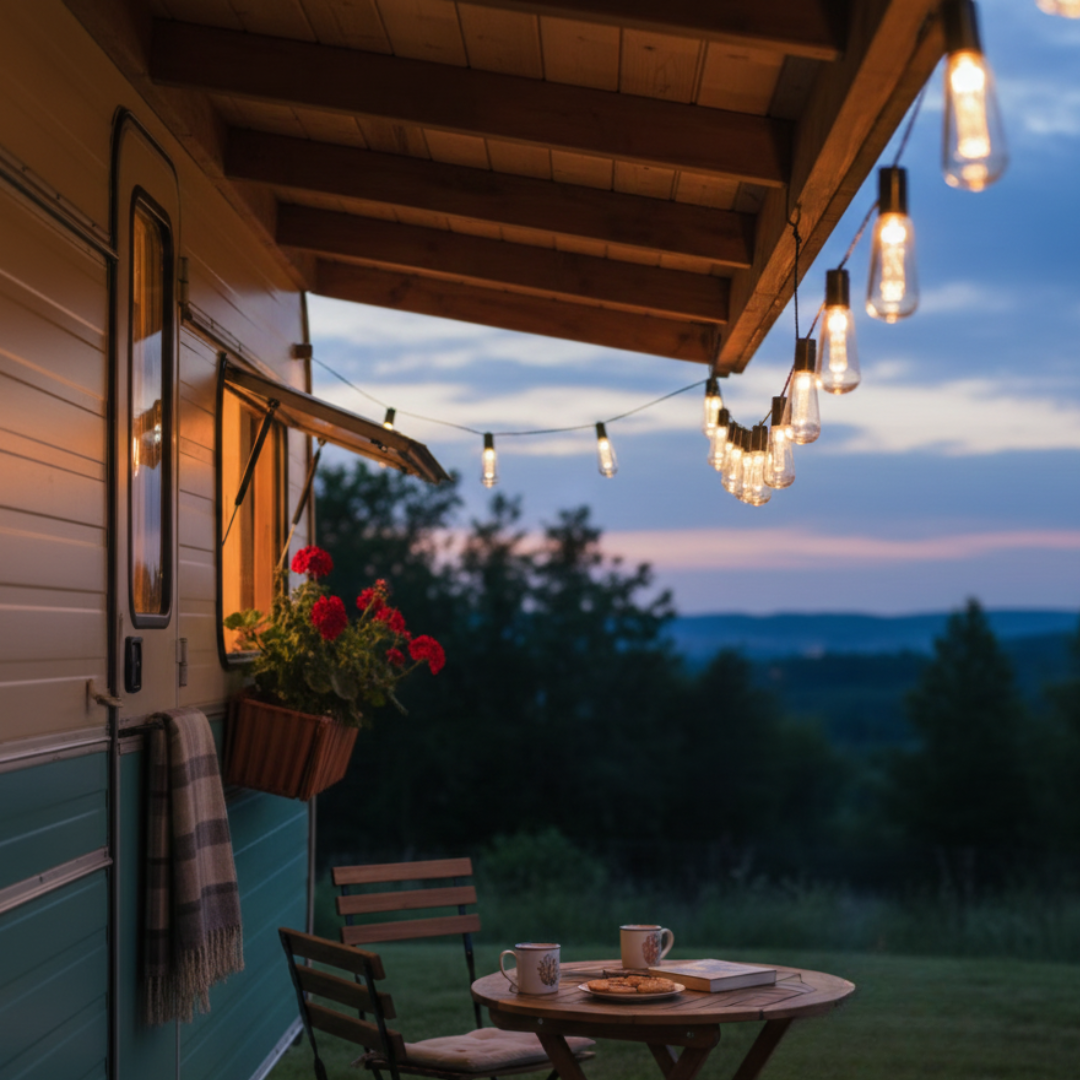 Camp Basel | CampGlow VintageLights