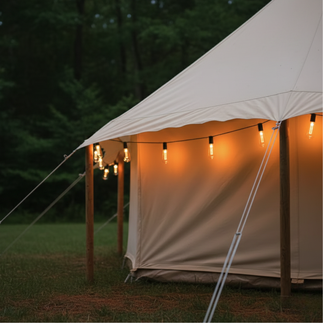 Camp Basel | CampGlow VintageLights