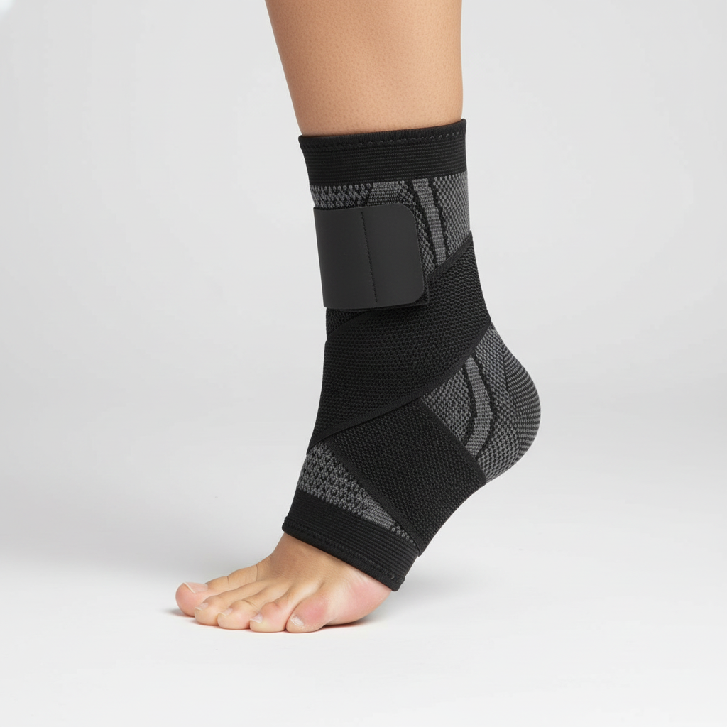 Verstellbare Knöchelbandage | Kompressionsstütze für Sport