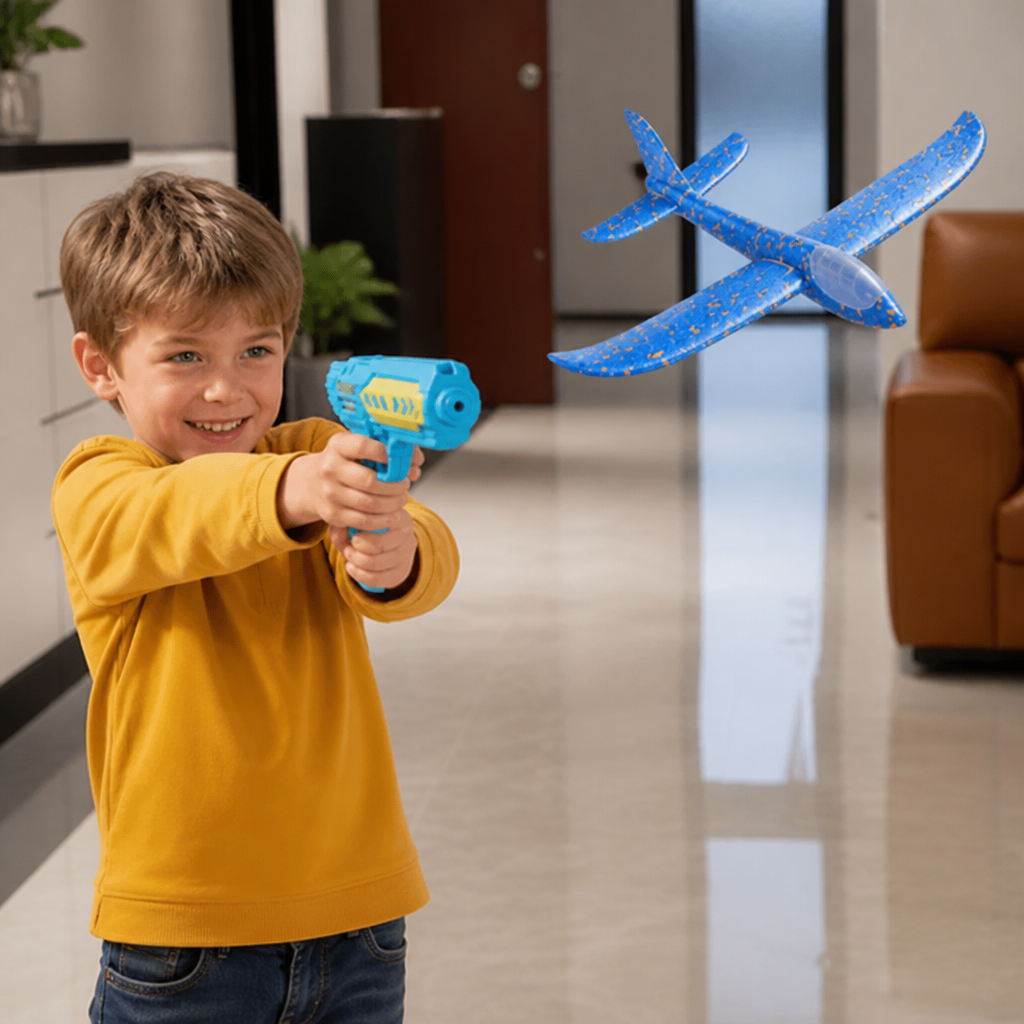 Schaum-Segelflugzeug-Abschussset
