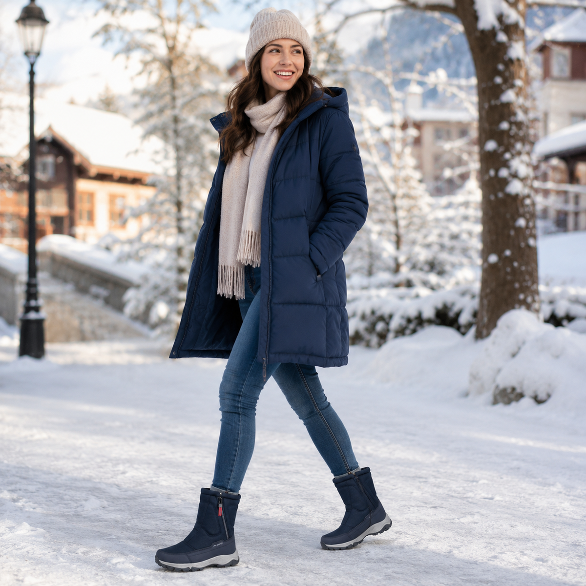 Camp Basel | Isolierte Wasserdichte Winterstiefel