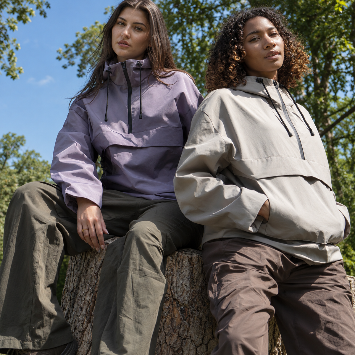 Camp Basel | StormShield Parka Wasserdichter Allwetter-Mantel mit Kapuze