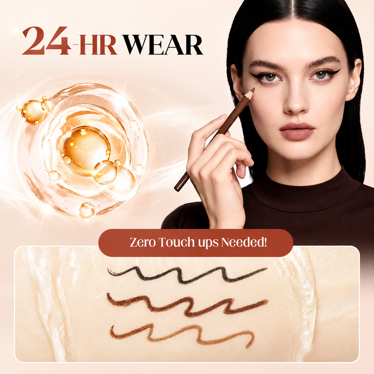 Gel Eyeliner - Wasserfest Strandgeeignet