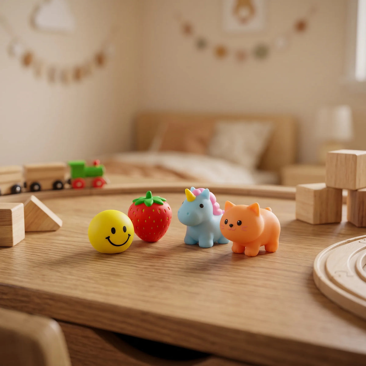 Weihnachtskalender – 24 taktile Squishy-Figuren zum Greifen und Fühlen