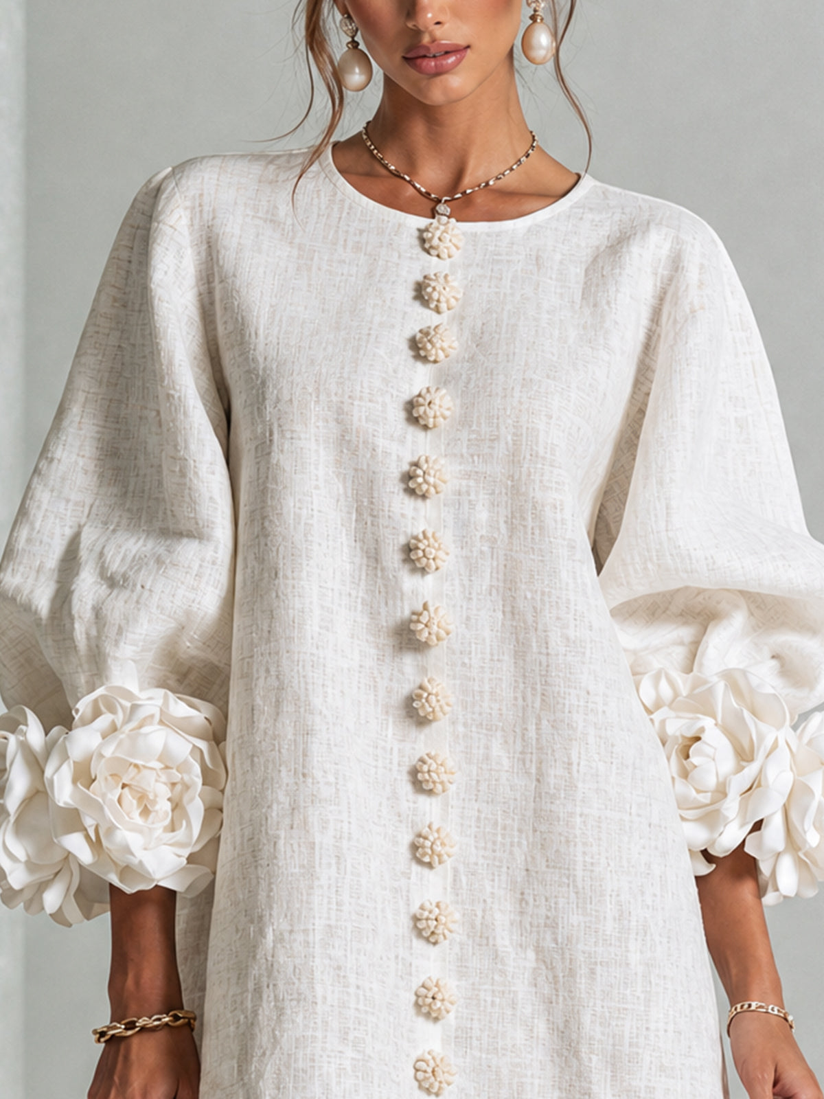 MARIETTA Skulpturales Shift-Kleid