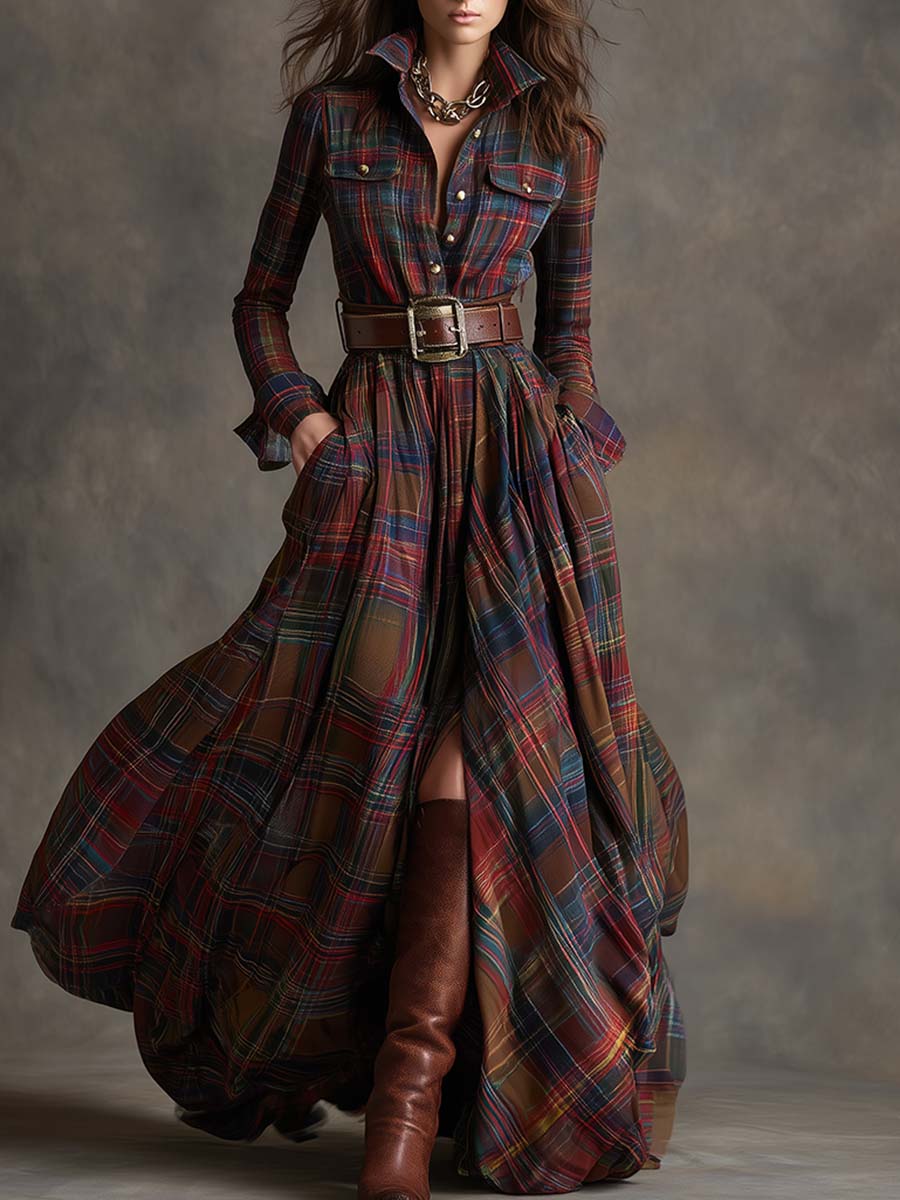 Harriet Hemdkleid mit Gürtel