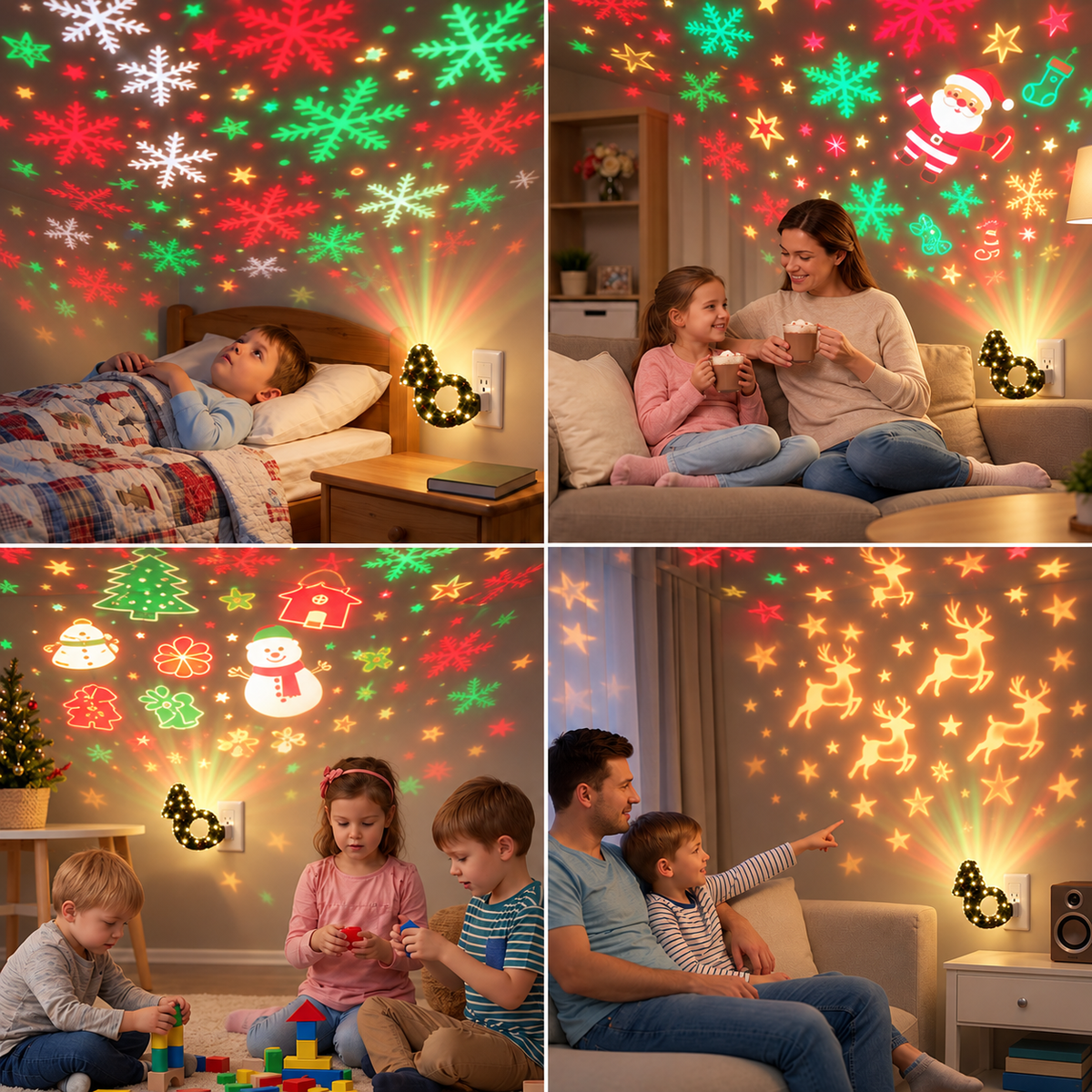 Weihnachtsbaum-Projektor-Lampe