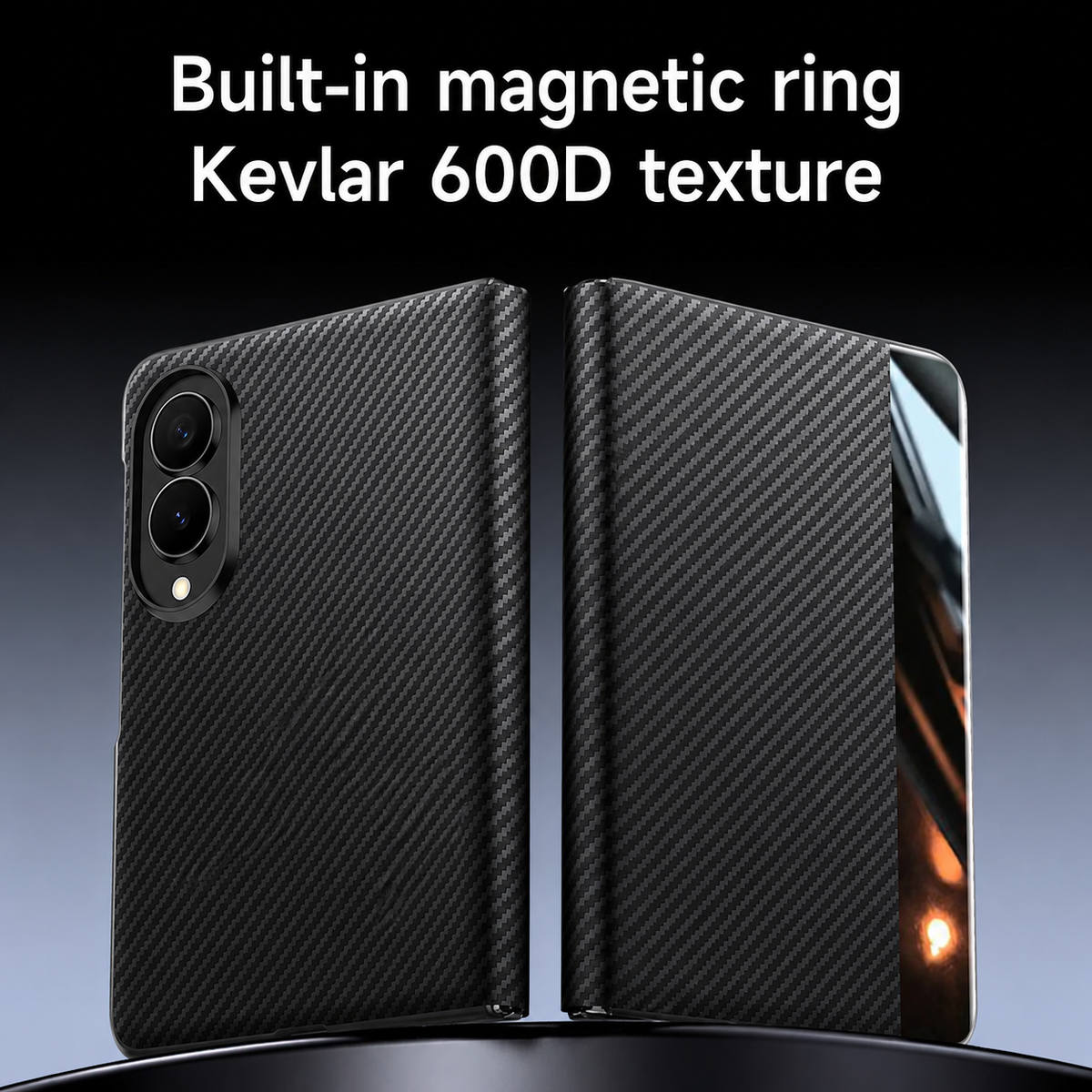 Carbon Fiber Leather MagSafe Hülle