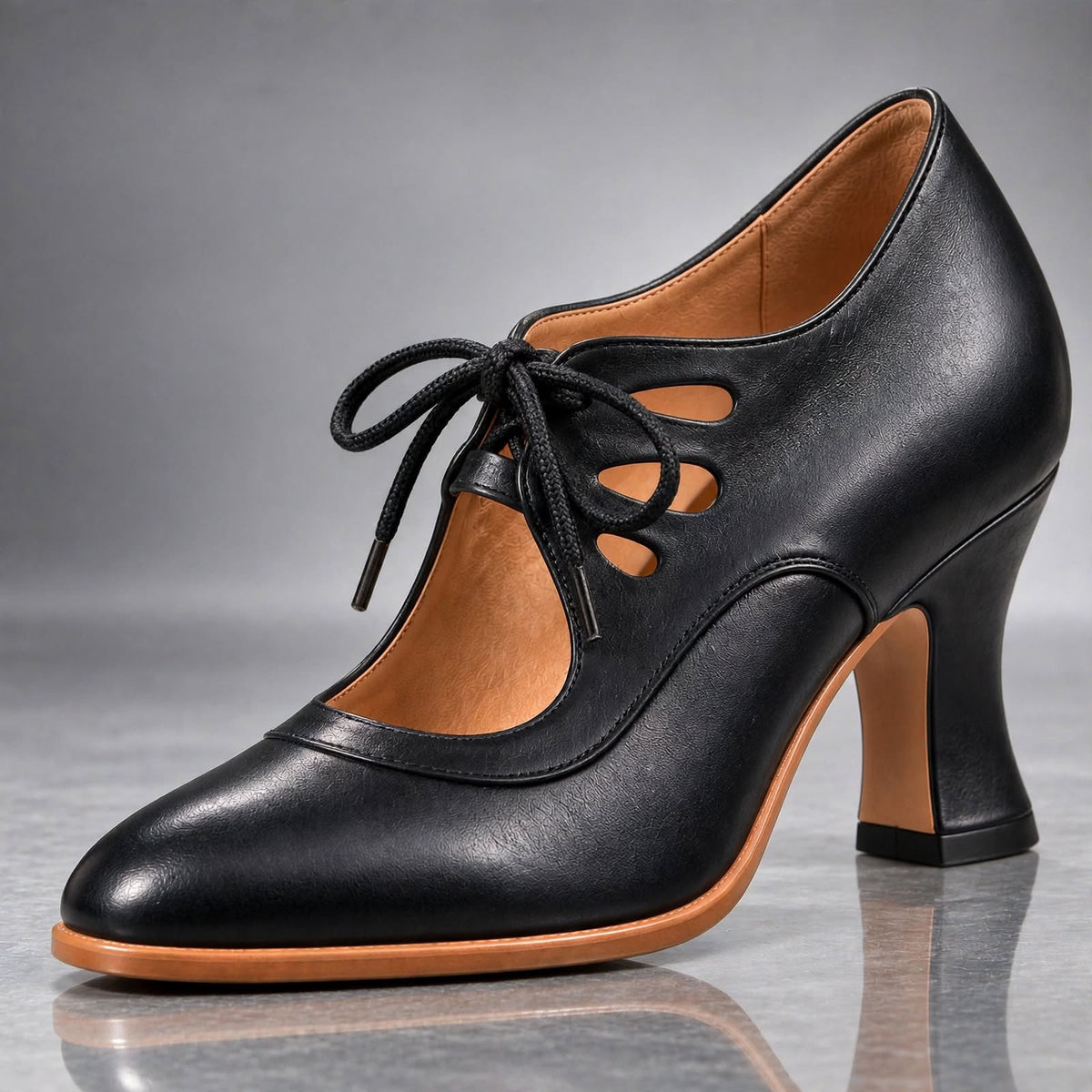 Audrey Schnür-Pumps