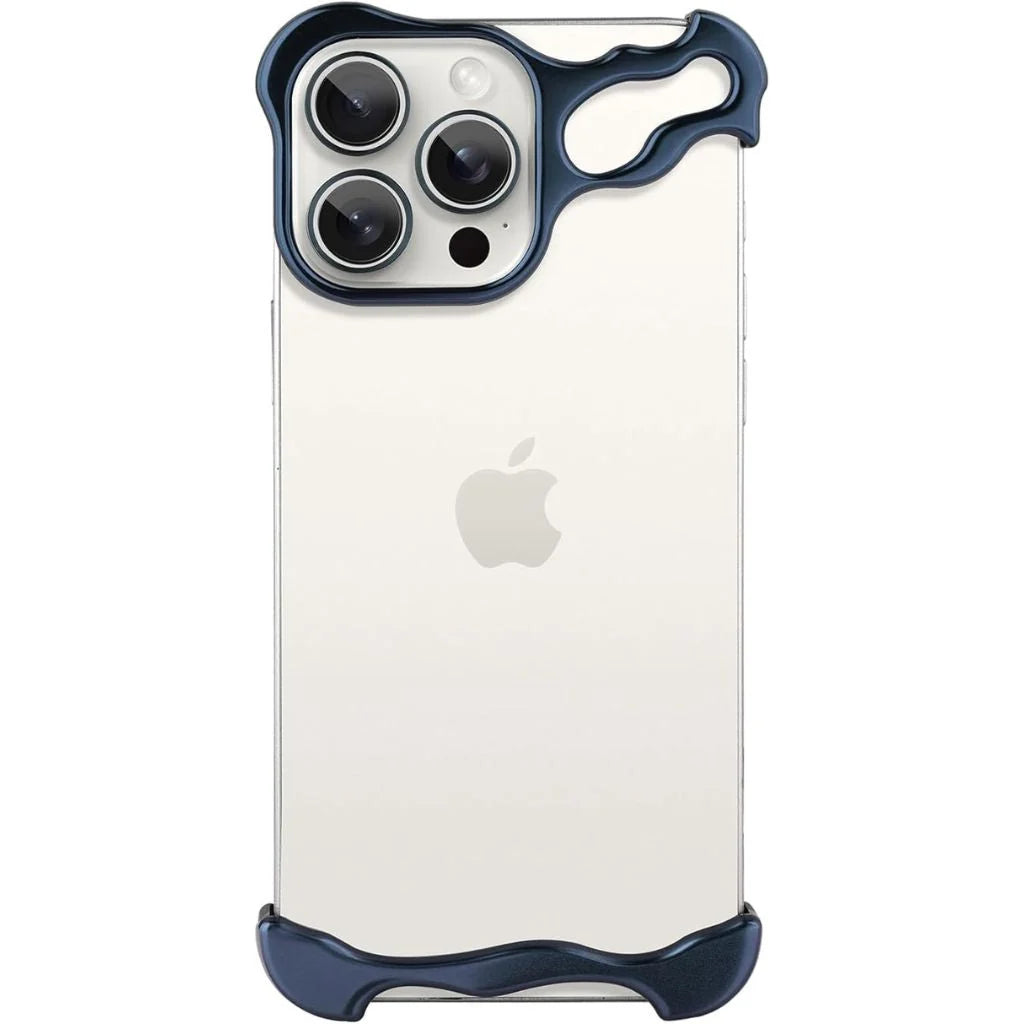 Schützende Metall-iPhone-Bumper-Hülle – Sturz- & Kameraschutz