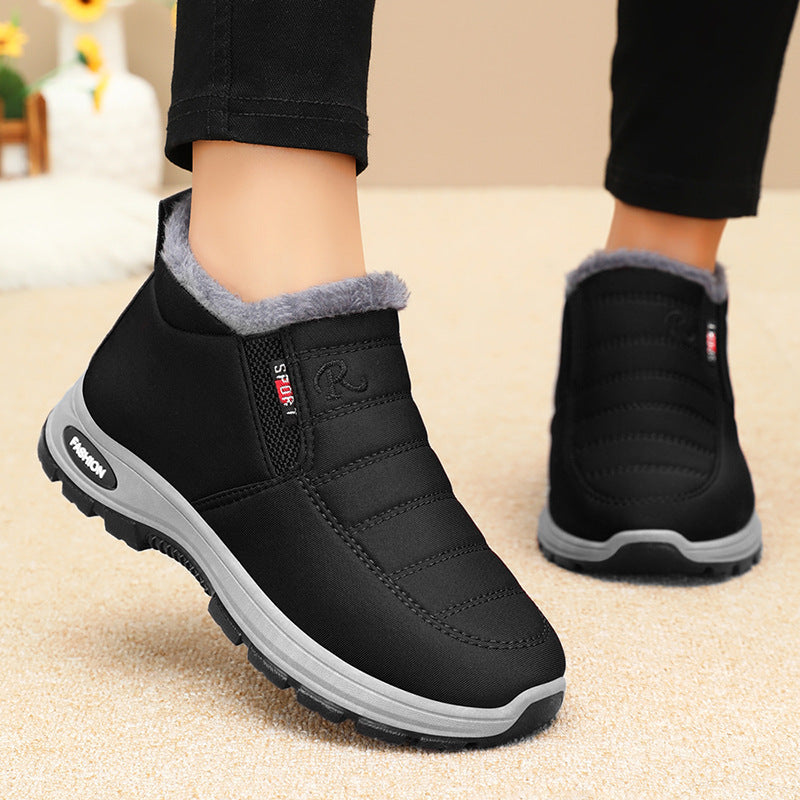 Damen Lunwick Winter-Stiefeletten – Dickes Plüschfutter mit Seitlichem Reißverschluss & Gepolsterter Sohle (US 4–12,5)