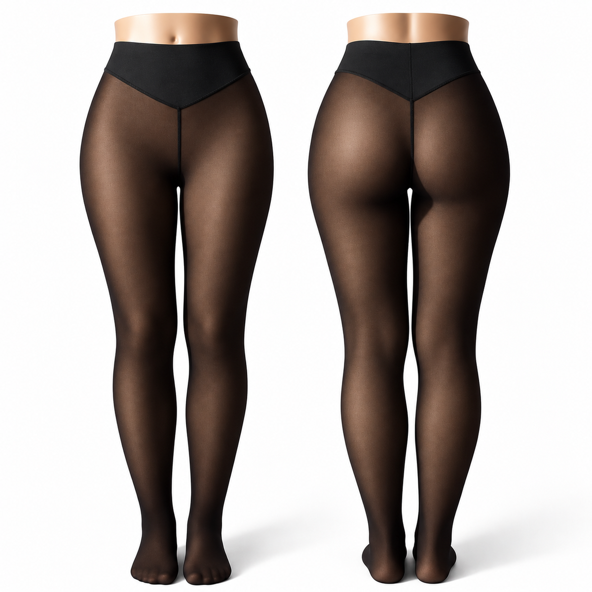 Thermische formende Leggings für Damen