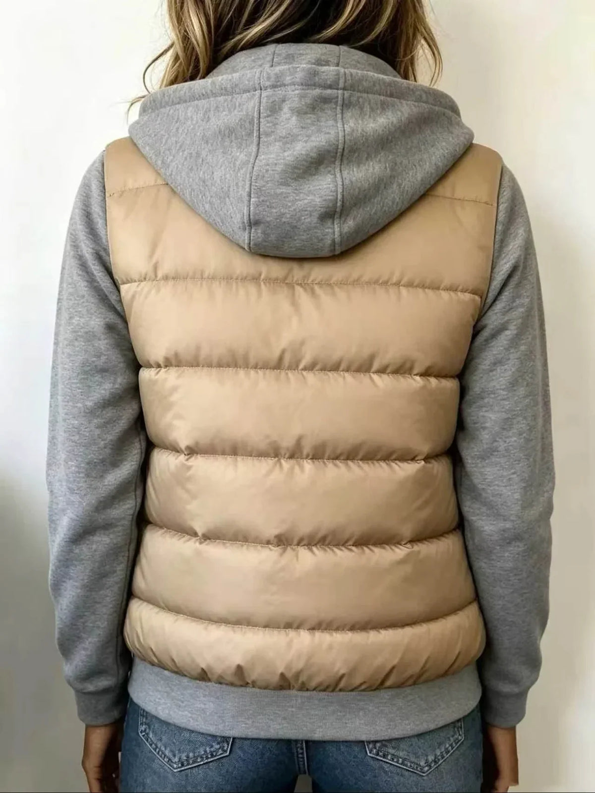 Sabrina Gefütterte Jacke mit Kapuze