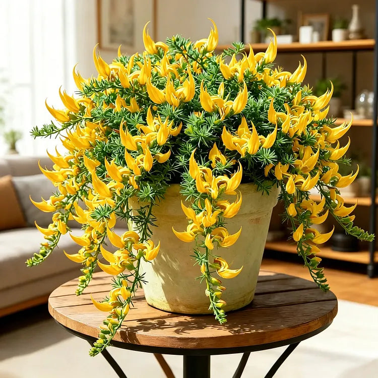 Papageienschnabel-Blumenzwiebeln – Einzigartige kaskadierende Blüten (100 Samen)