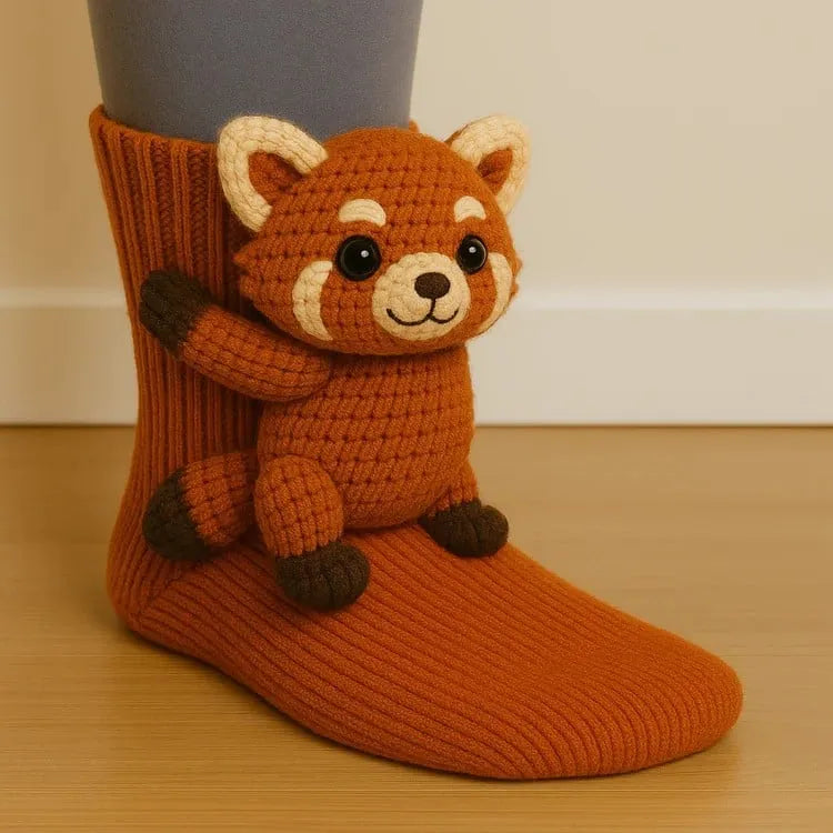 3D Tiersocken