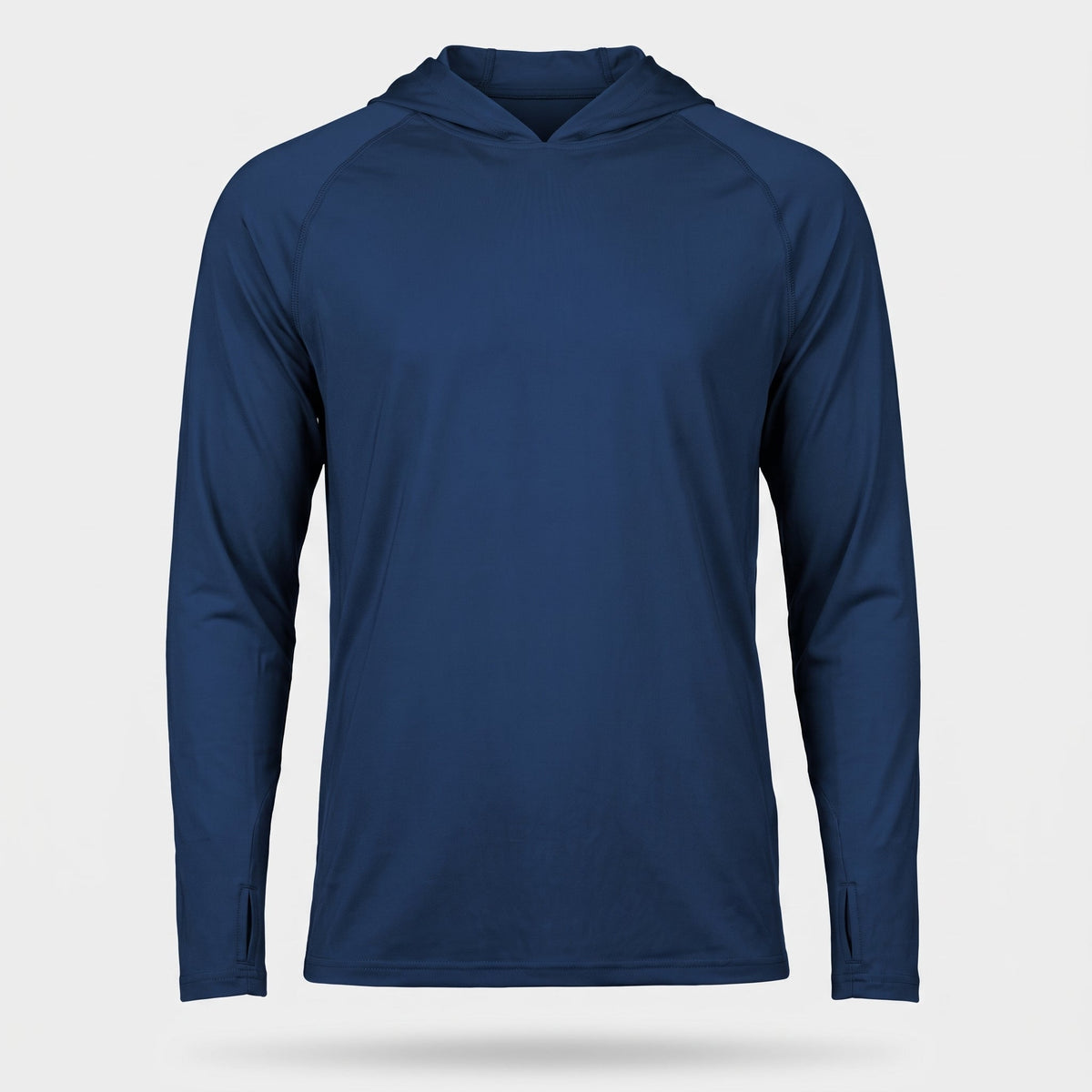 Herren UPF 50+ Sonnen-Hoodie – Leichtes Schnelltrocknendes Wander- & Angel-UV-Oberteil mit Daumenschlaufen