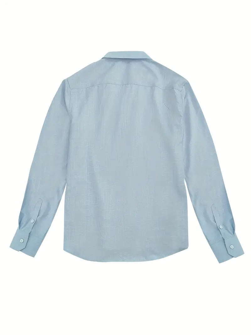 Theo Tailliertes Button-Up-Hemd