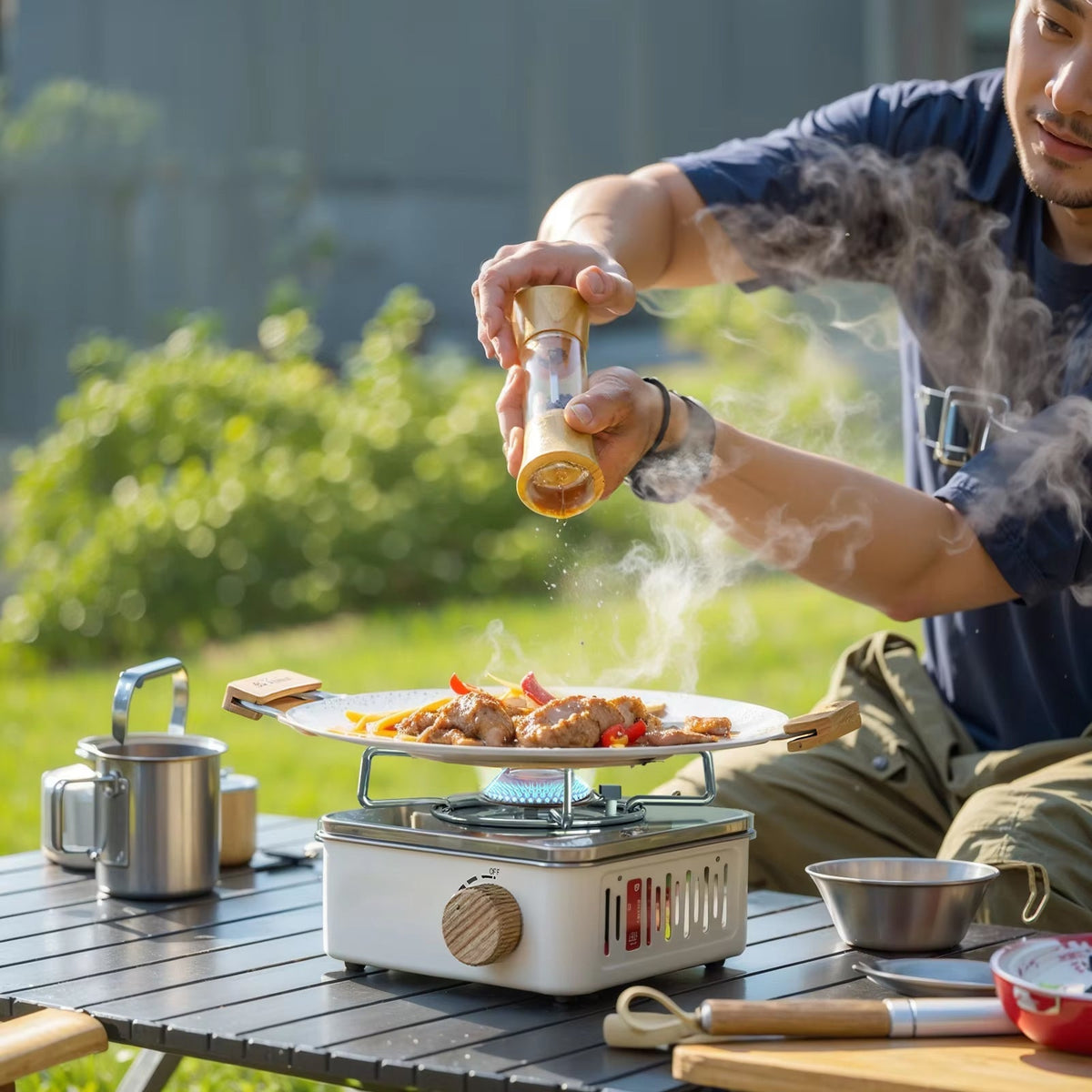 2800W Tragbarer Camping-Gaskocher