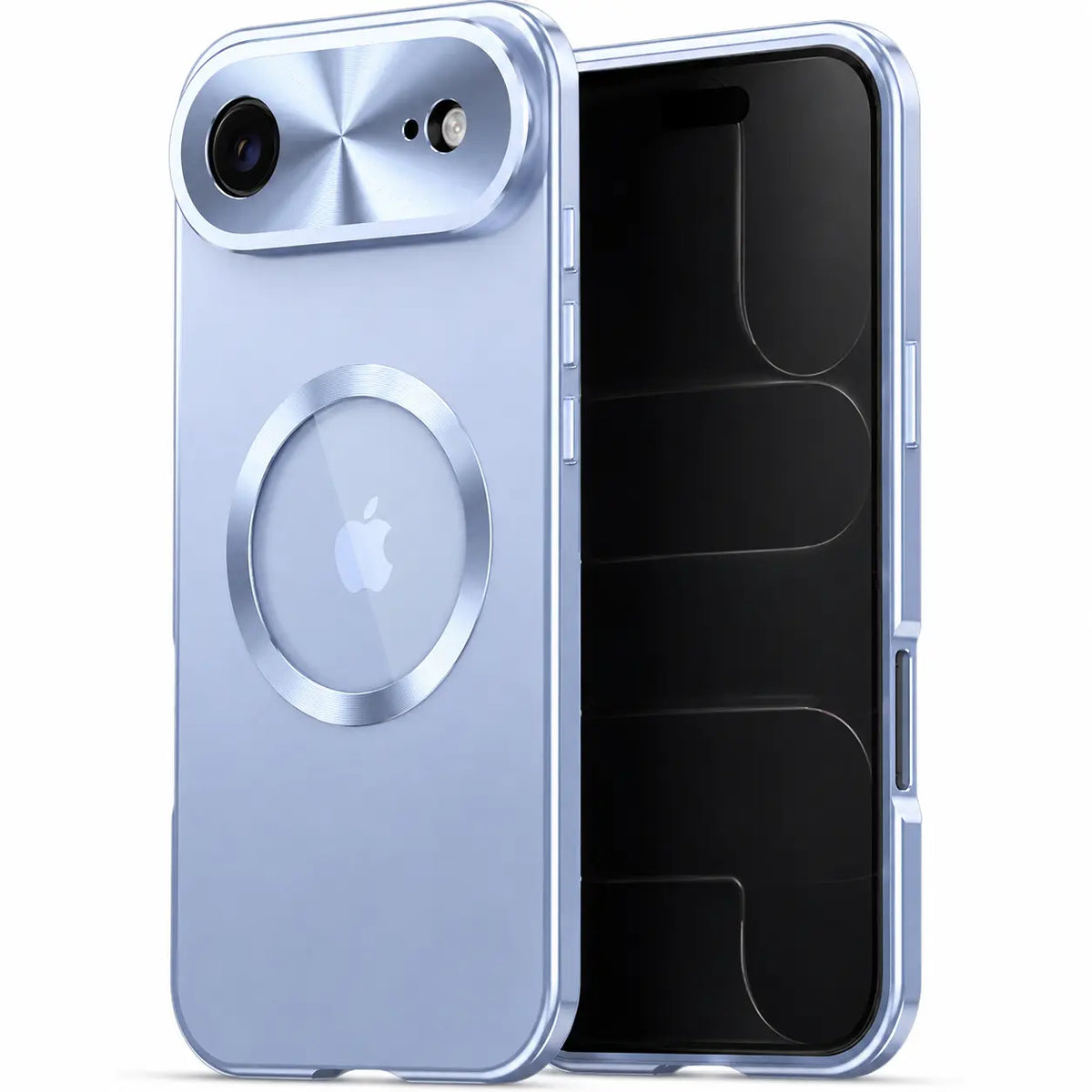 Magnetische iPhone-Hülle mit Metallrahmen und Privacy-Schutz