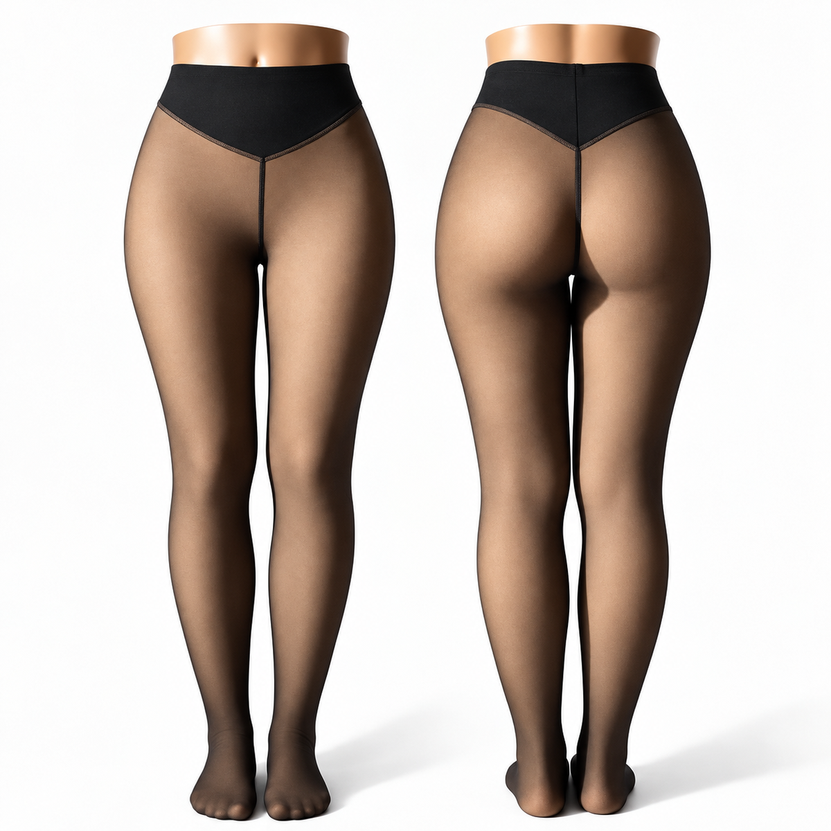 Thermische formende Leggings für Damen