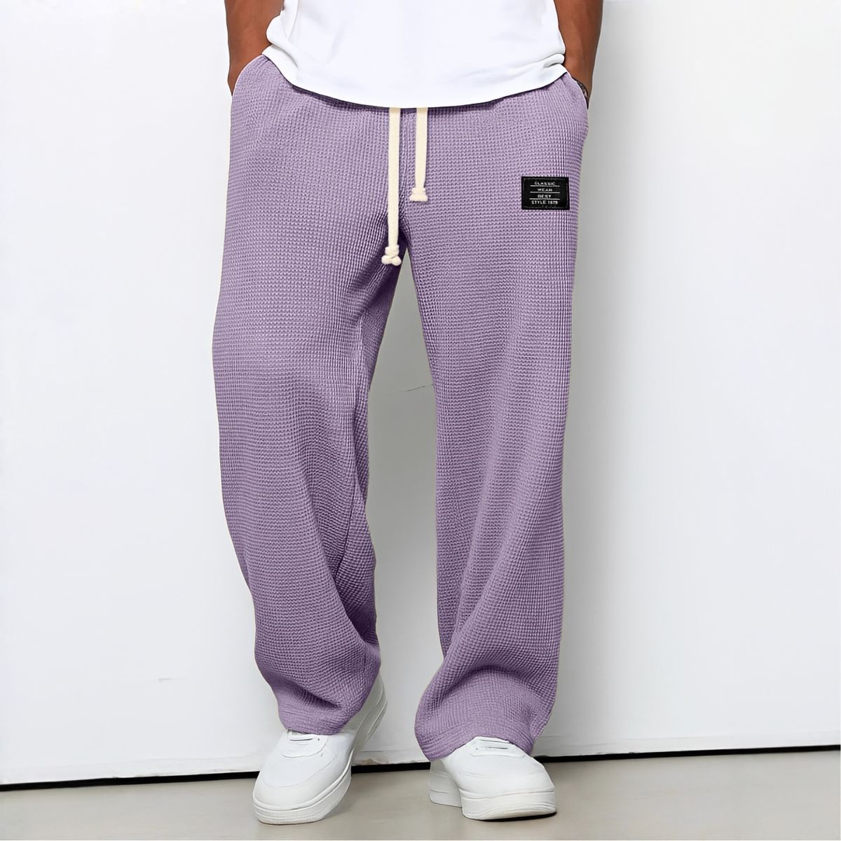 Komfortable Herrenhose mit weiter Passform und verstellbarem Bund