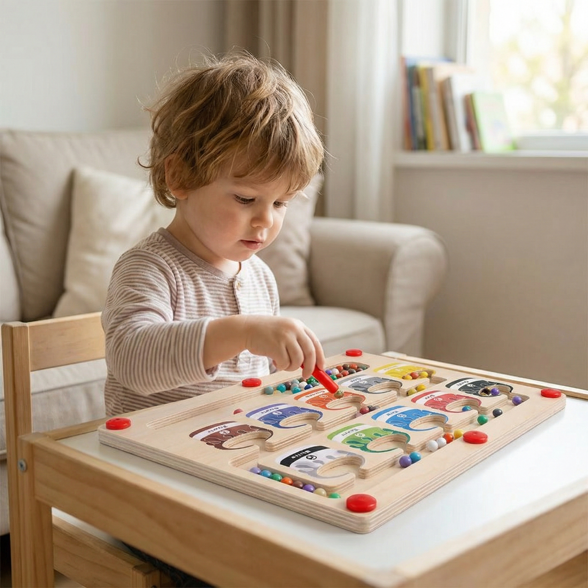 Magnetisches Montessori-Labyrinth