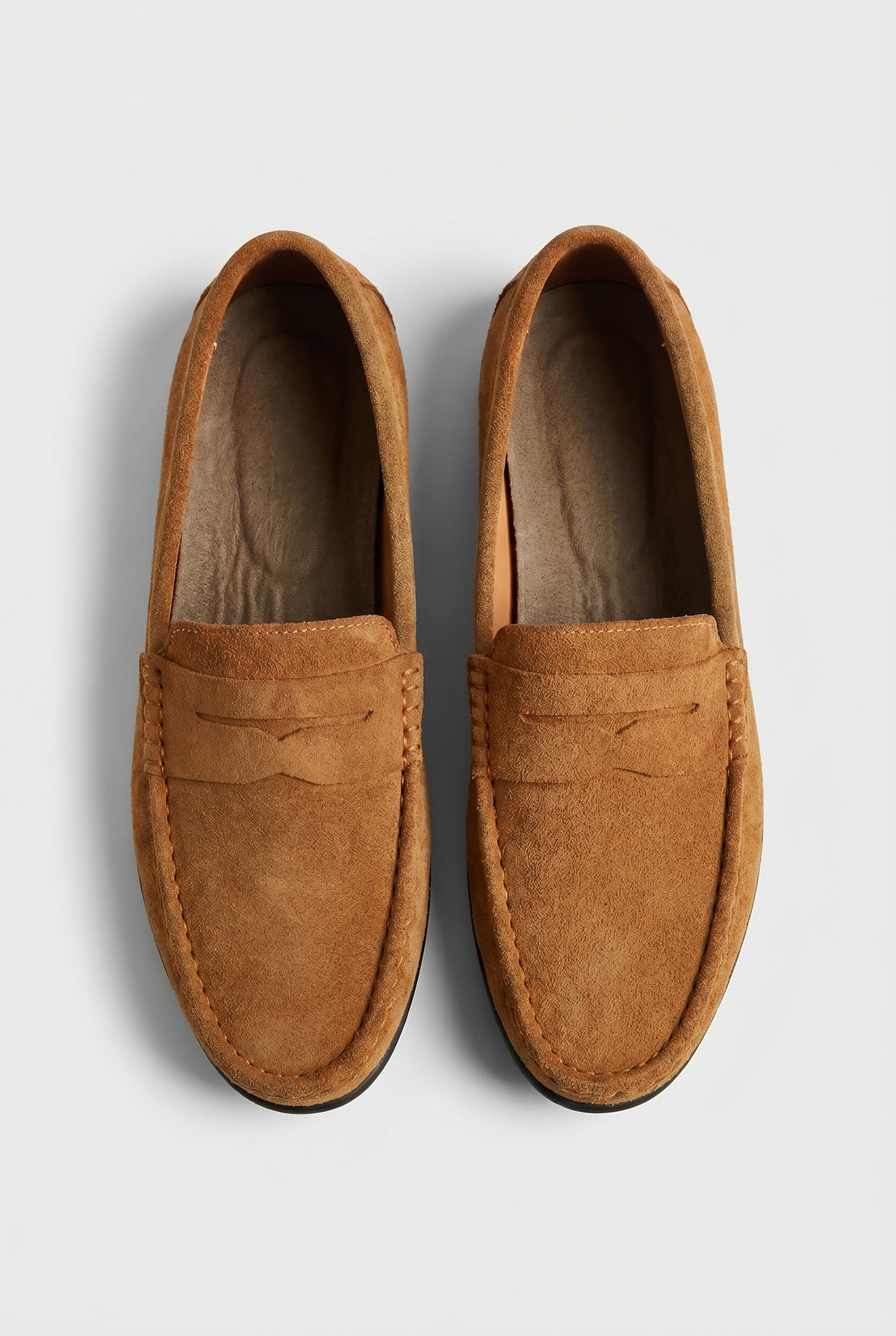 Mocassins mit Riemen für Herren