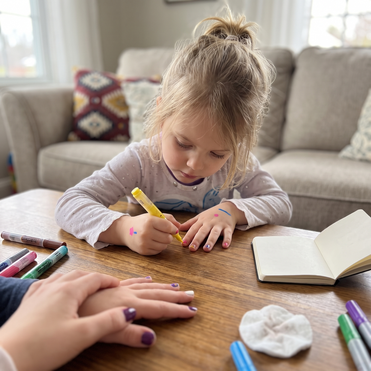Abwaschbares Nagellack-Stift-Set für Kinder