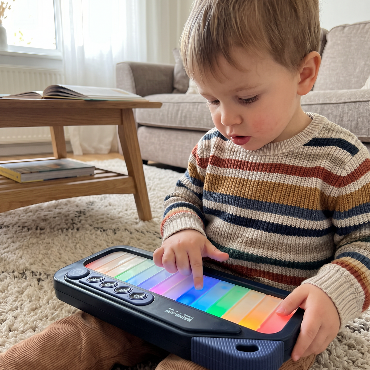 Leuchtendes Lernklavier mit 7 interaktiven Spielmodi