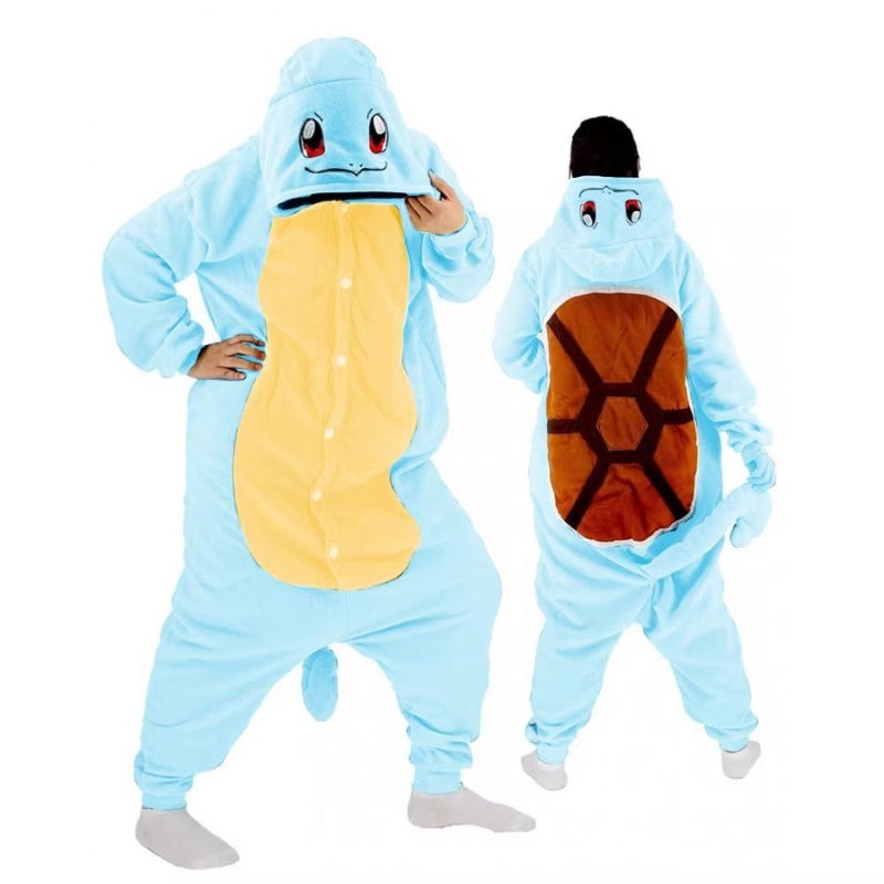 Kapuzen-Charakter-Onesie-Pyjamas für Erwachsene und Kinder