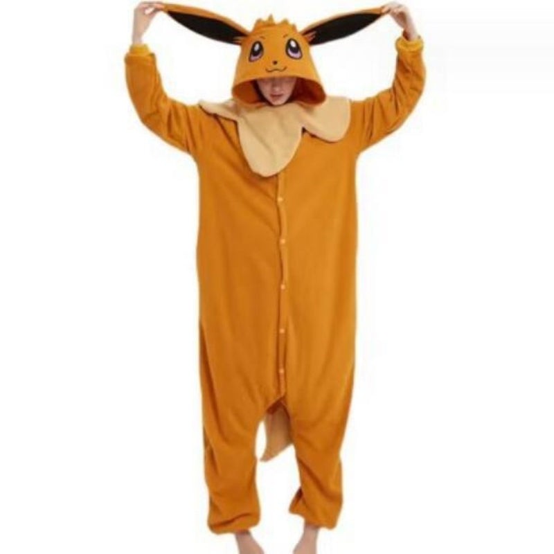 Kapuzen-Charakter-Onesie-Pyjamas für Erwachsene und Kinder