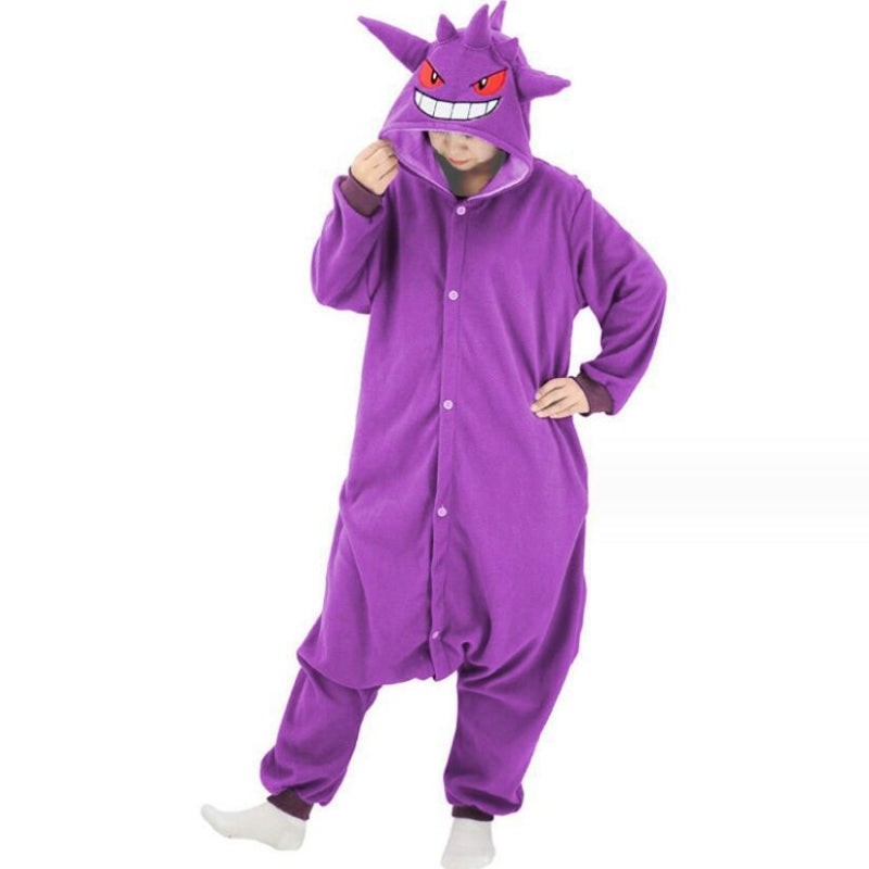 Kapuzen-Charakter-Onesie-Pyjamas für Erwachsene und Kinder