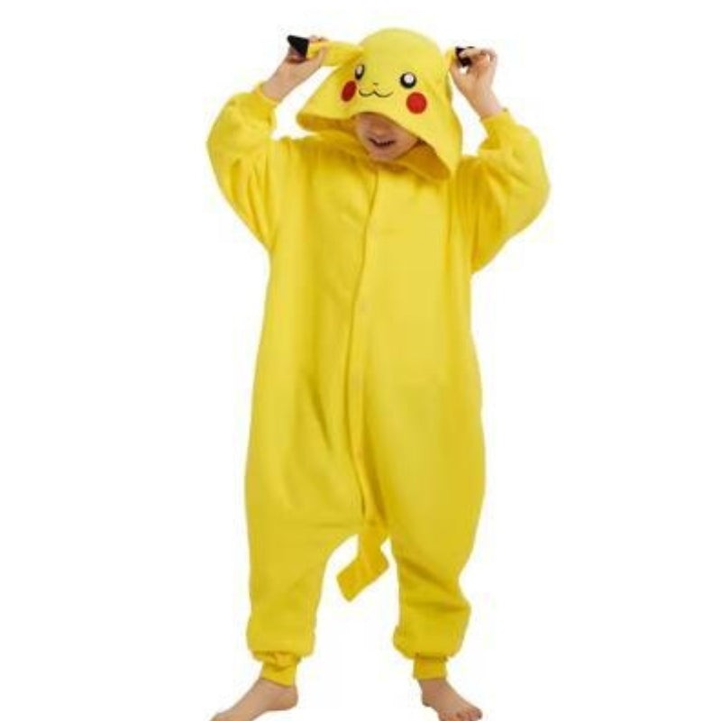 Kapuzen-Charakter-Onesie-Pyjamas für Erwachsene und Kinder