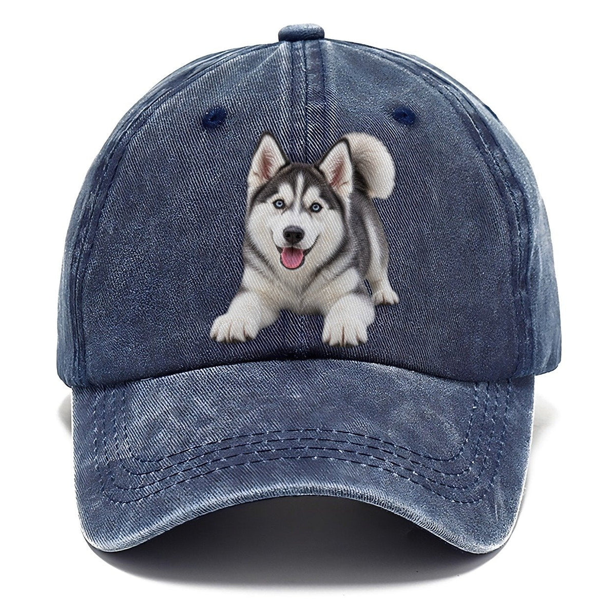 Sibirischer Husky Play Bow Top Breeds Classic Cap