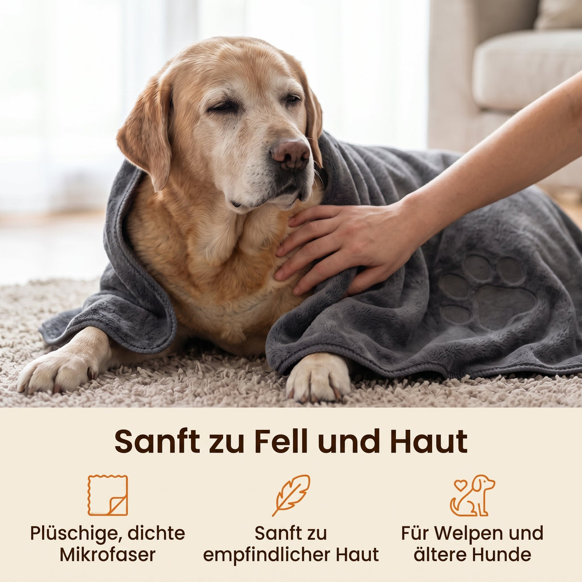 Pfoten-Handtuch