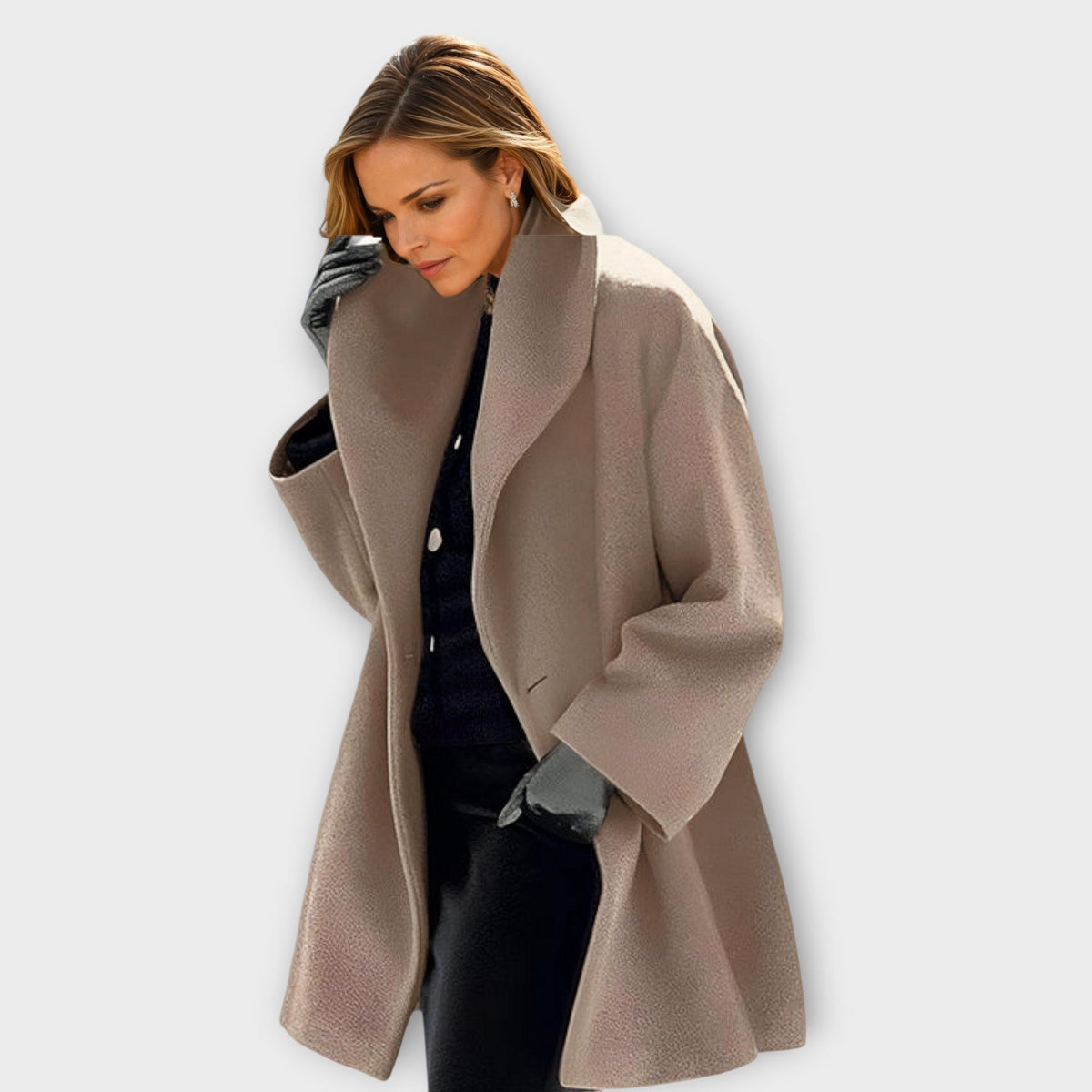 Winddichte Wolljacke