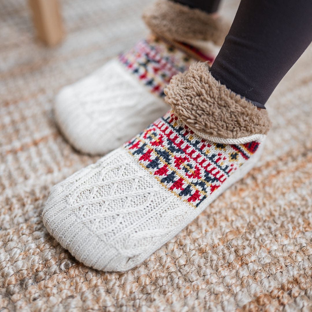 Wintersocken mit Fleecefutter