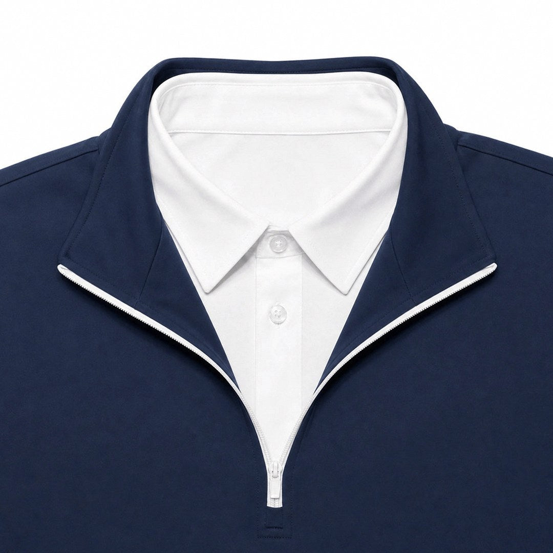 Herren Ultra Komfortables 2-in-1 Quarter-Zip