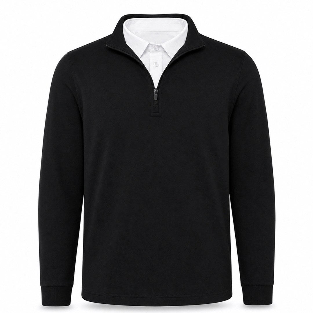 Herren Ultra Komfortables 2-in-1 Quarter-Zip