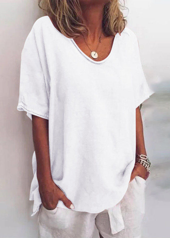 Anna Komfortable Loose-Fit Bluse