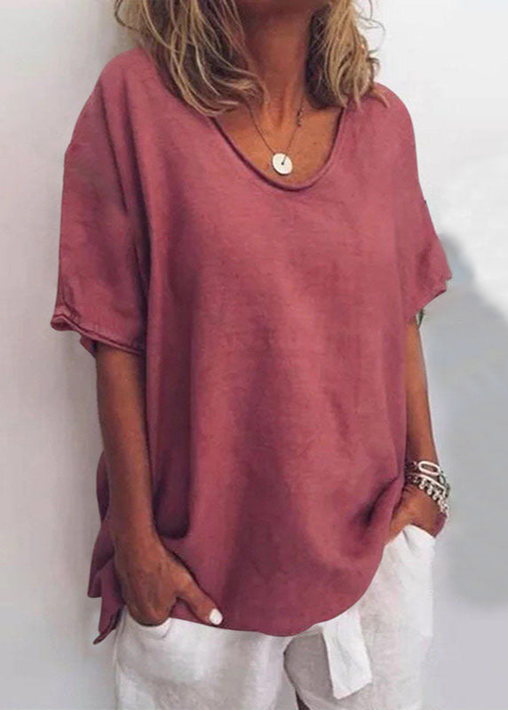 Anna Komfortable Loose-Fit Bluse