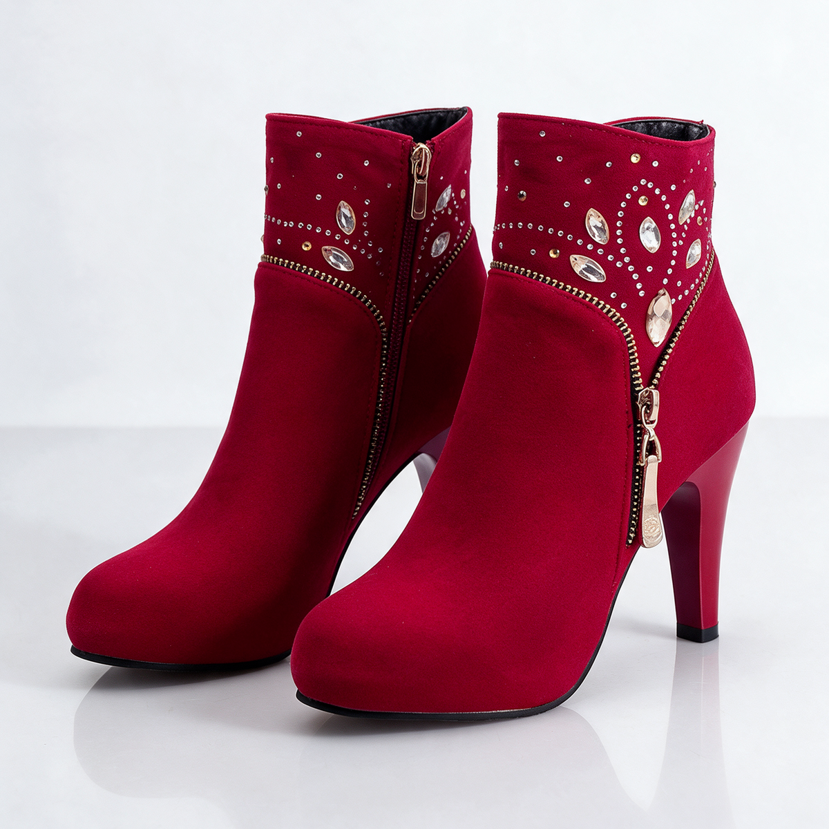Banff Strass-Stiefeletten