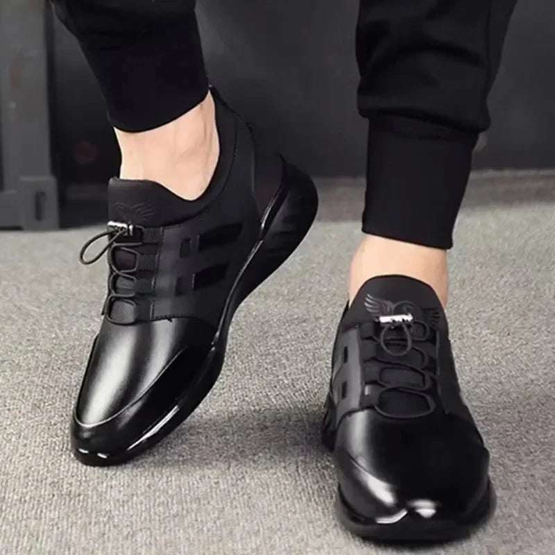 Matteo Luxus Leder Herren-Sneakers